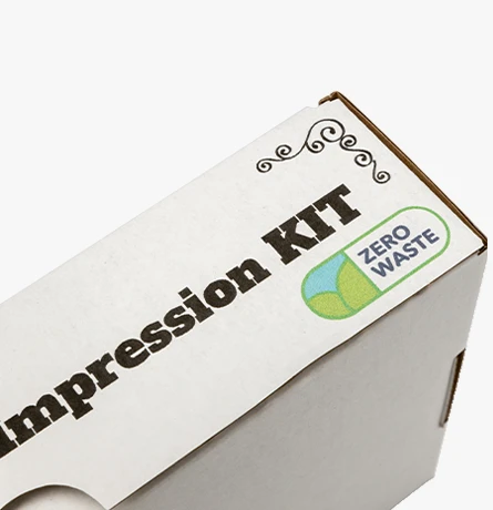 zero waste biodegradowalne opakowanie wysyłkowe z własnym nadrukiem