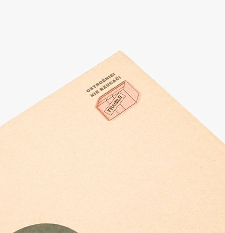 gelato drukuj na opakowaniu oznaczenie fragile ostrożnie nie rzucać nadruk na opakowaniu