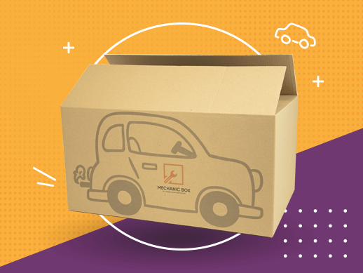 kartony z własnym nadrukiem