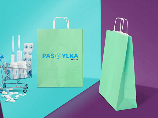 torba papierowa z logo